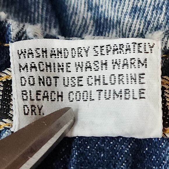 Jordache Jeans Women's 26W Acid Wash Tapered Ankle High-Rise Pleated VTG 80s - Picture 5 of 6